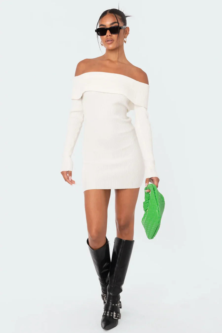 Modavo Envelope Knit Dress